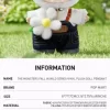 SÉRIE LES MONSTRES TOMBERENT À L’ÉTAT SAUVAGE – Pendentif en peluche en vinyle SÉRIE LES MONSTRES TOMBERENT À L’ÉTAT SAUVAGE – Pendentif en peluche en vinyle