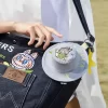 SÉRIE LES MONSTRES TOMBERENT À L&rsquo;ÉTAT SAUVAGE – Sac messager en denim
