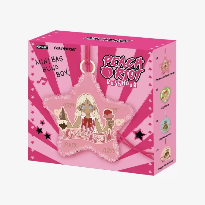 Série Peach Riot Rush Hour – Mini sac en boîte aveugle Série Peach Riot Rush Hour – Mini sac en boîte aveugle