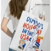 SÉRIE VACANCES AUX USA DE DIMOO – Sac en toile