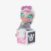 Statue du 17e anniversaire de MOLLY – Lapin lune rose
