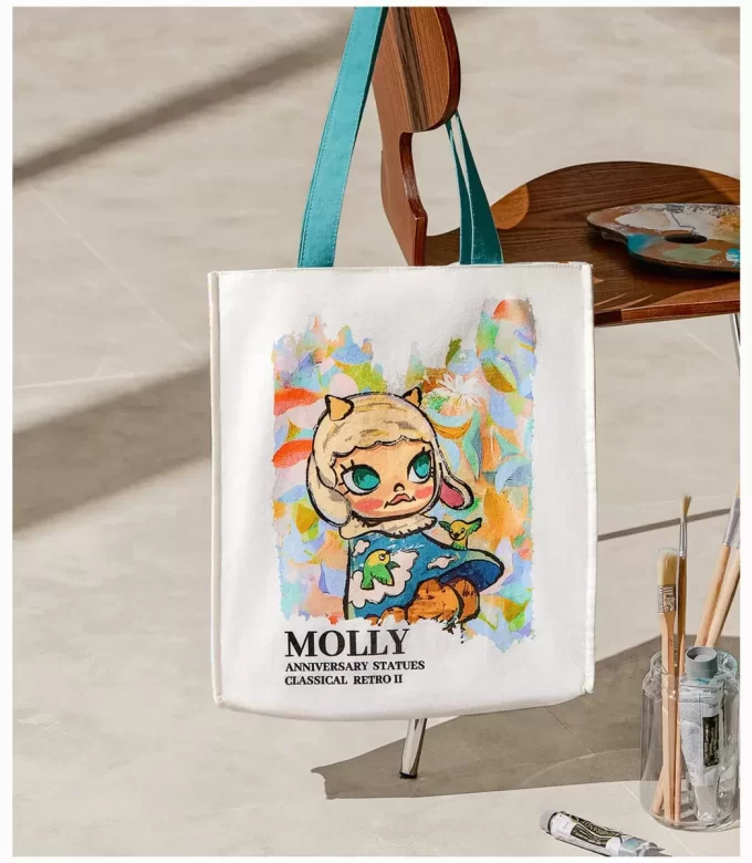 Statues anniversaire MOLLY Série 2 Classique Rétro – Sac en toile