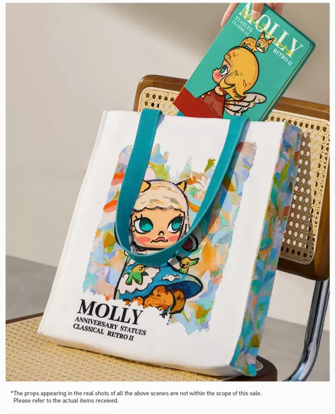 Statues anniversaire MOLLY Série 2 Classique Rétro – Sac en toile