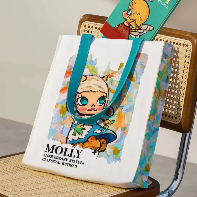 Statues anniversaire MOLLY Série 2 Classique Rétro – Sac en toile