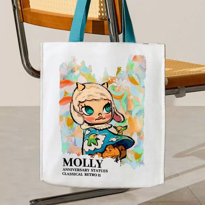 Statues anniversaire MOLLY Série 2 Classique Rétro – Sac en toile