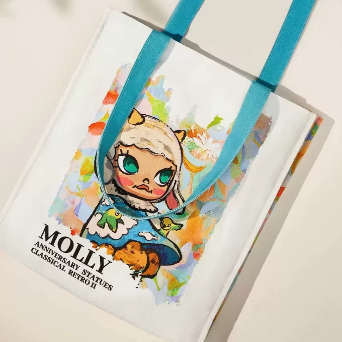 Statues anniversaire MOLLY Série 2 Classique Rétro – Sac en toile