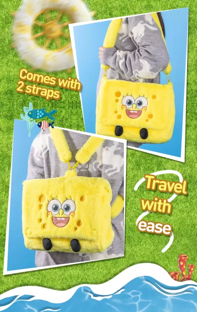 Sac de rangement pour bas de bikini Bob l&rsquo;éponge