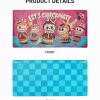 Tapis de bureau pour ordinateur de la série Let’s Checkmate de THE MONSTERS