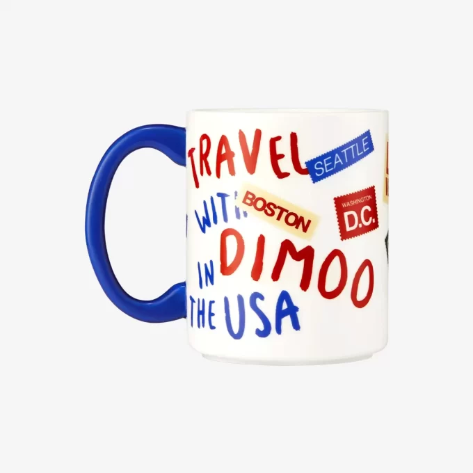 Tasse de la série DIMOO&rsquo;S HOLIDAY IN THE USA