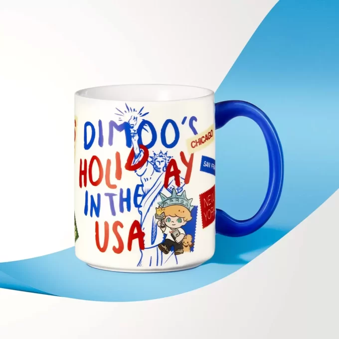 Tasse de la série DIMOO&rsquo;S HOLIDAY IN THE USA