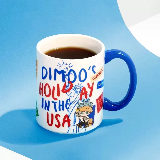 Tasse de la série DIMOO&rsquo;S HOLIDAY IN THE USA