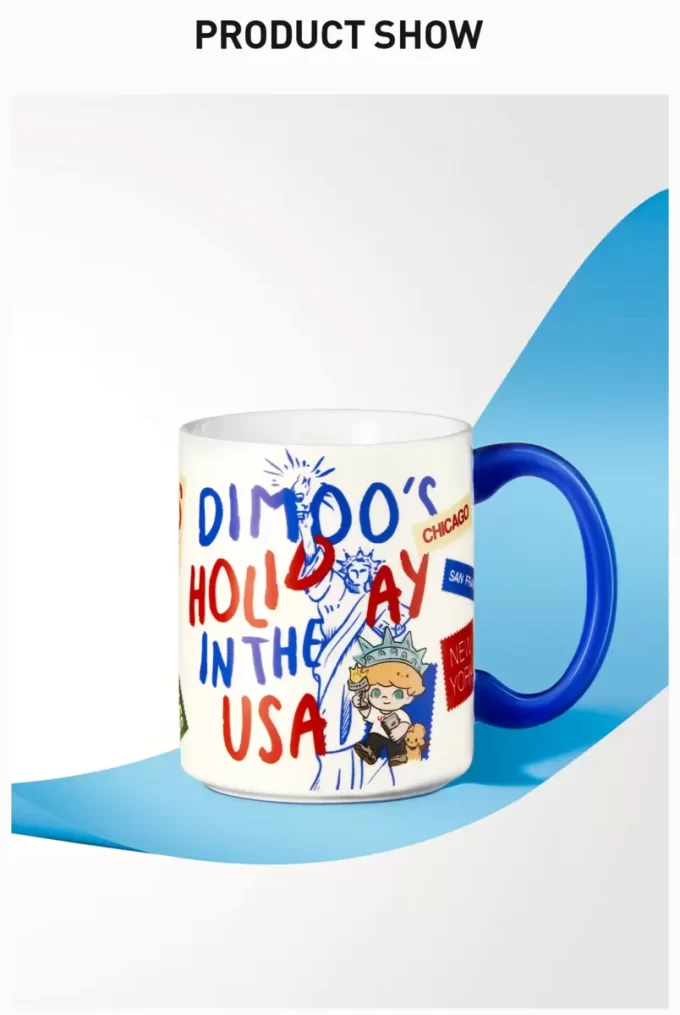 Tasse de la série DIMOO&rsquo;S HOLIDAY IN THE USA