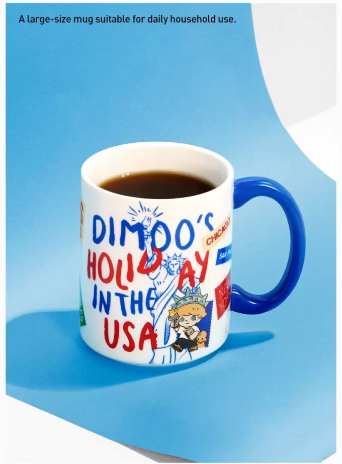 Tasse de la série DIMOO&rsquo;S HOLIDAY IN THE USA