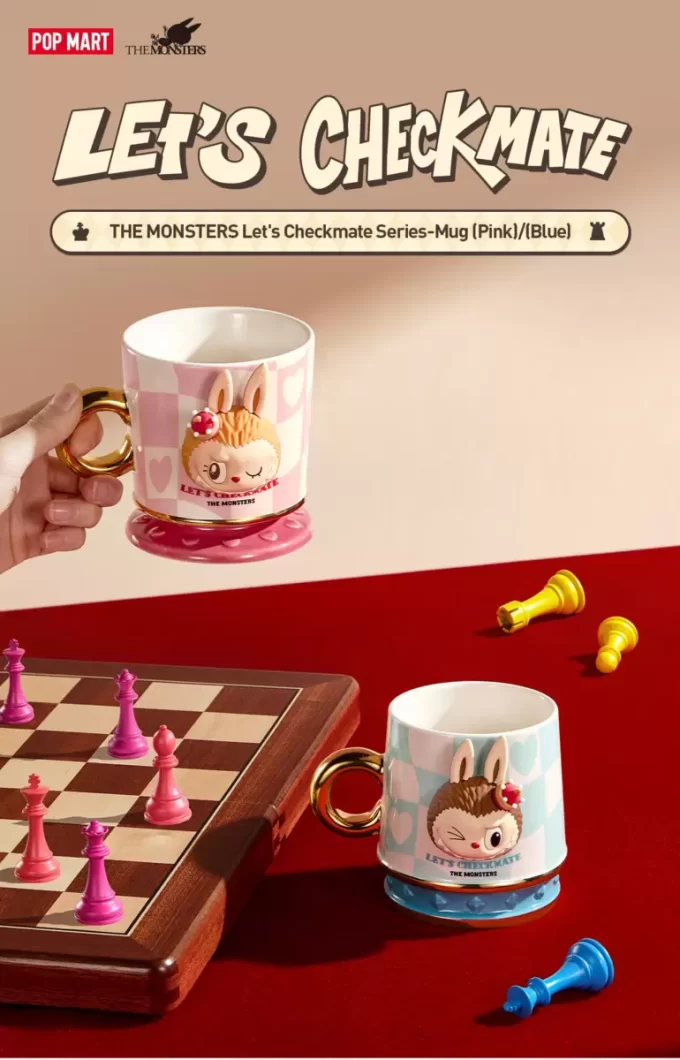 Tasse de la série Let’s Checkmate des MONSTRES Tasse de la série Let’s Checkmate des MONSTRES