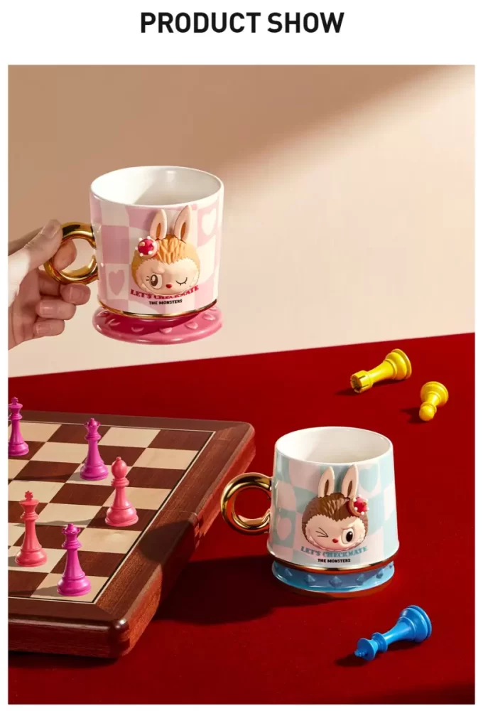 Tasse de la série Let’s Checkmate des MONSTRES Tasse de la série Let’s Checkmate des MONSTRES