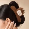 THE MONSTERS Série Classique – Pince à cheveux en peluche LABUBU