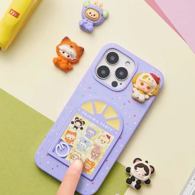 Étui de téléphone coulissant POP BEAN Pajama Party