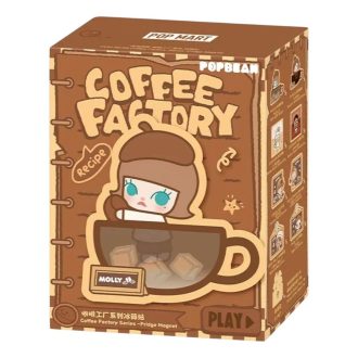 Étui scellé aimanté pour réfrigérateur Pop Bean Coffee Factory (1 boîte aveugle)