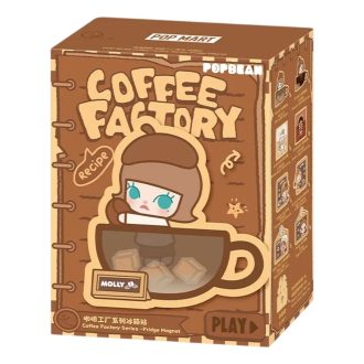 Étui scellé aimanté pour réfrigérateur Pop Bean Coffee Factory (1 boîte aveugle)