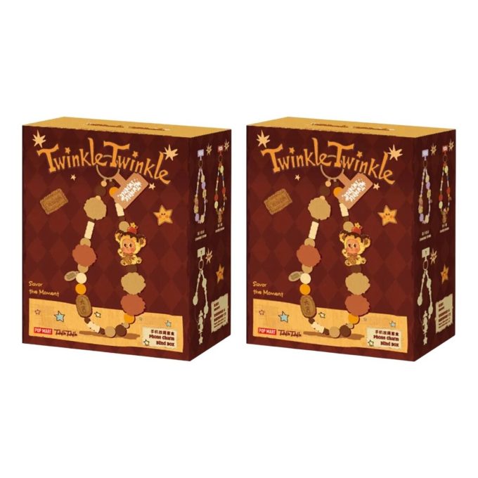 Étui scellé pour téléphone portable Pop MartStars Delicious Moments Collection (2 boîtes aveugles)