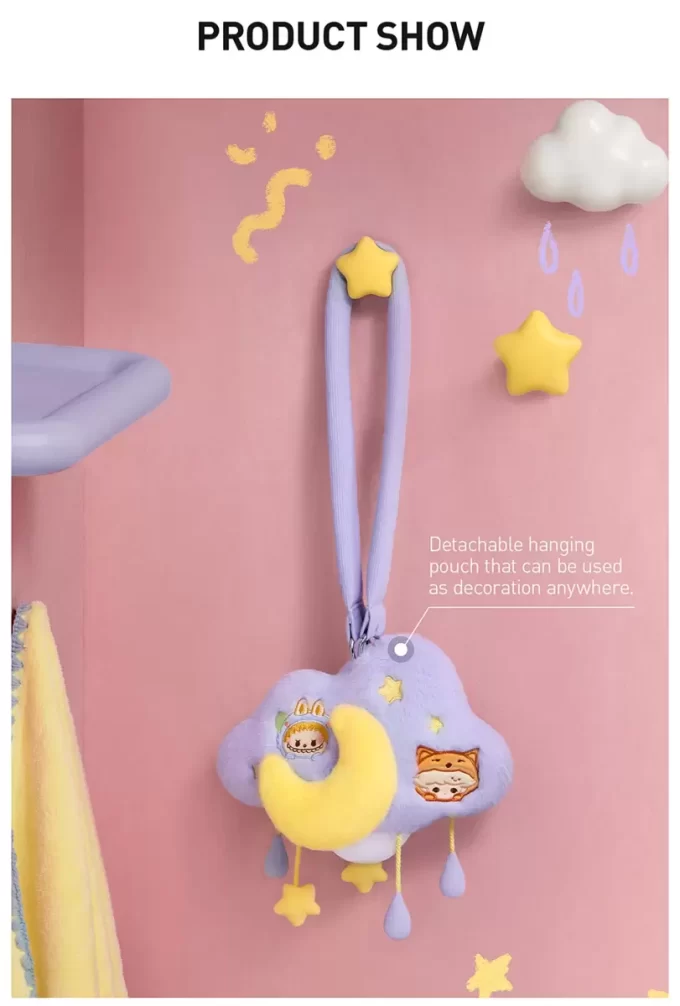 Veilleuse nuage en peluche pour soirée pyjama POP BEAN Veilleuse nuage en peluche pour soirée pyjama POP BEAN
