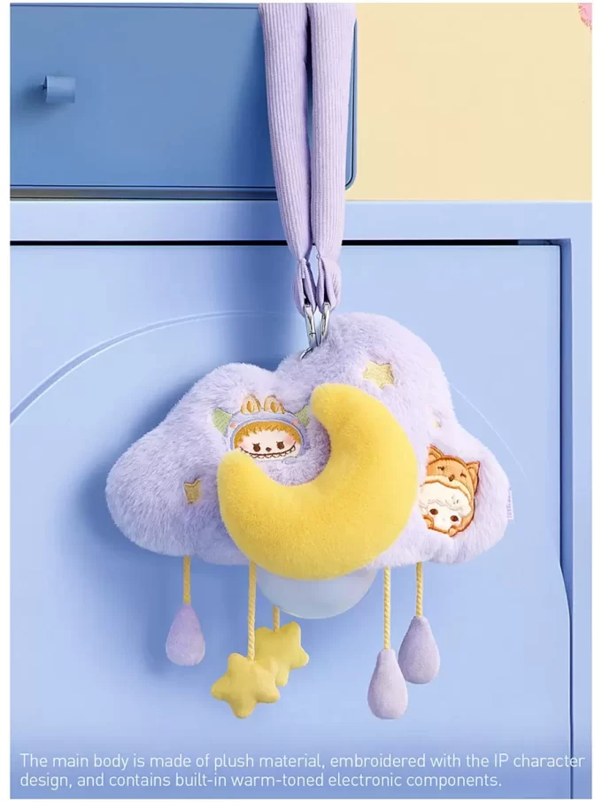 Veilleuse nuage en peluche pour soirée pyjama POP BEAN Veilleuse nuage en peluche pour soirée pyjama POP BEAN