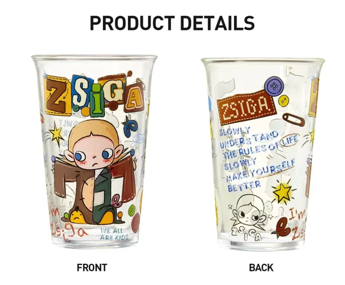 Verre Zsiga We All Are Kids Series (tasse d&rsquo;eau froide)