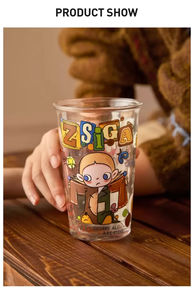 Verre Zsiga We All Are Kids Series (tasse d&rsquo;eau froide)