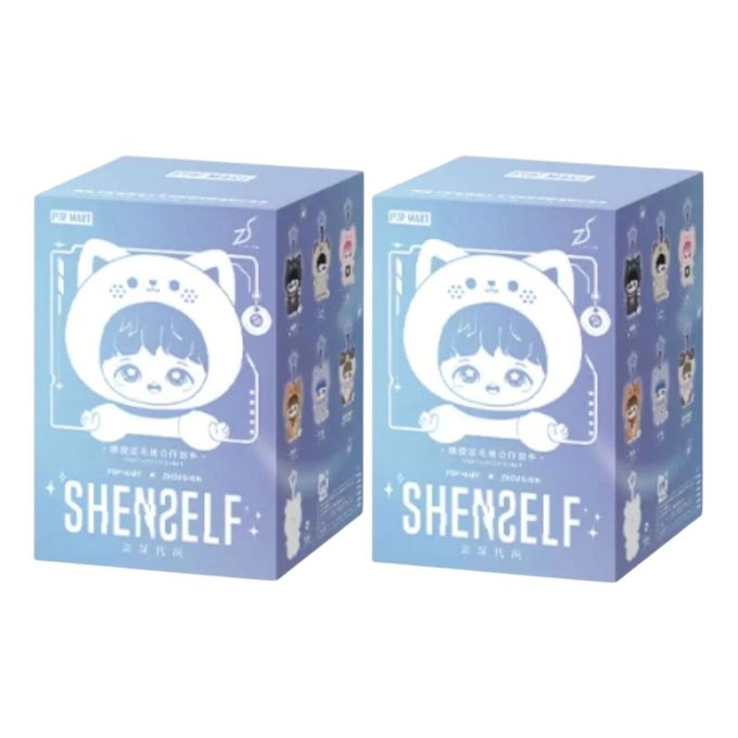 Zhou Shen Shenself Peluche en vinyle Pendentif Coffret scellé (2 boîtes aveugles)