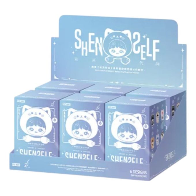 Zhou Shen Shenself Peluche en vinyle Pendentif Coffret scellé (6 boîtes aveugles)